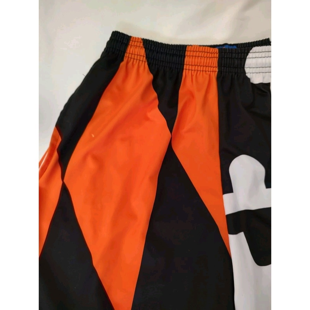 Fit 2 Win Shorts Maryland Flag Print Men's Basketball Orioles Orange & Black M - Picture 3 of 5